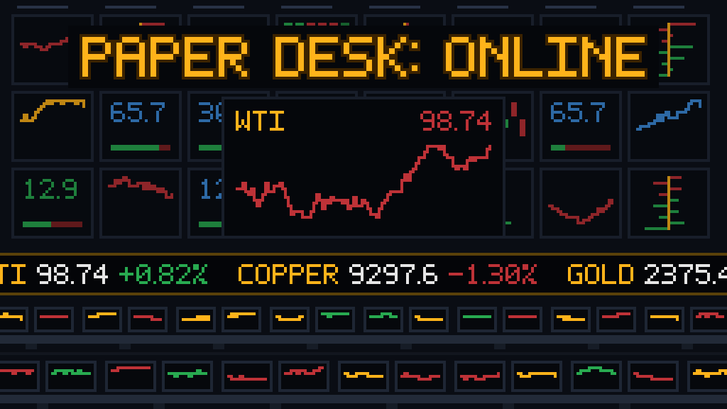 Paper Desk: Online cover